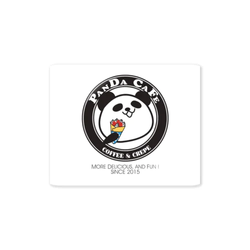 PANDACAFEのロゴ Sticker