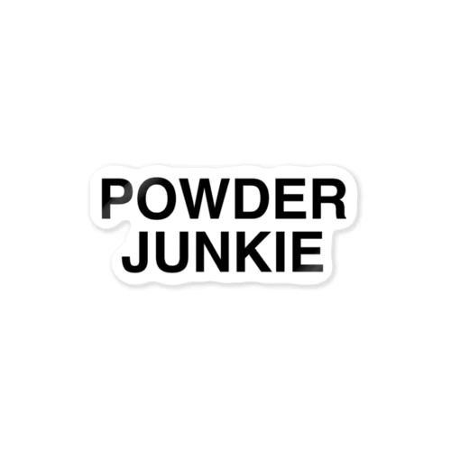 POWDER JUNKIE  ステッカー