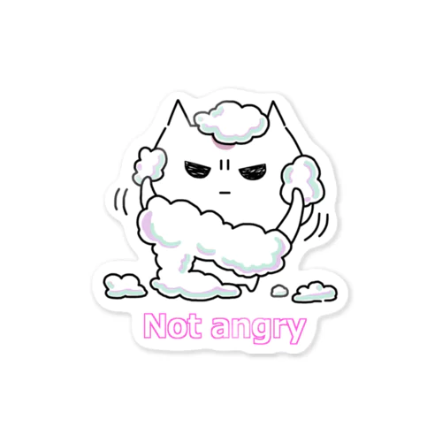 Not angry vol.5 ステッカー