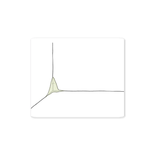 隅にいるなにか ステッカー