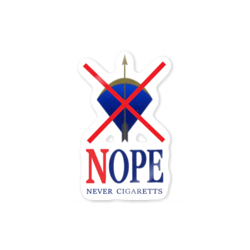 NOPE Sticker