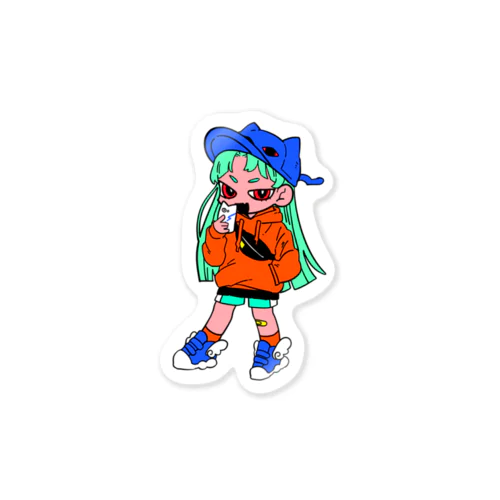 ねこガ〜ル Sticker