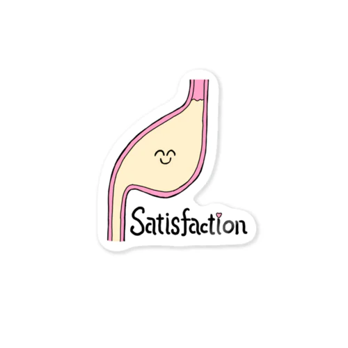 Satisfaction ステッカー