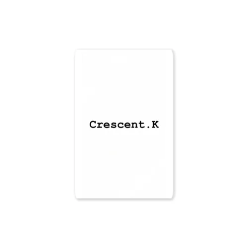 Crescent.K ステッカー Sticker