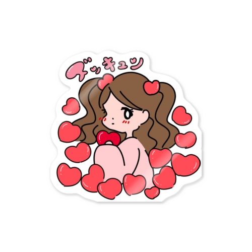 きゅーとがーる。 Sticker