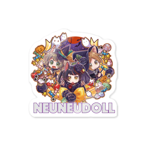 neuneuhalloween! ステッカー