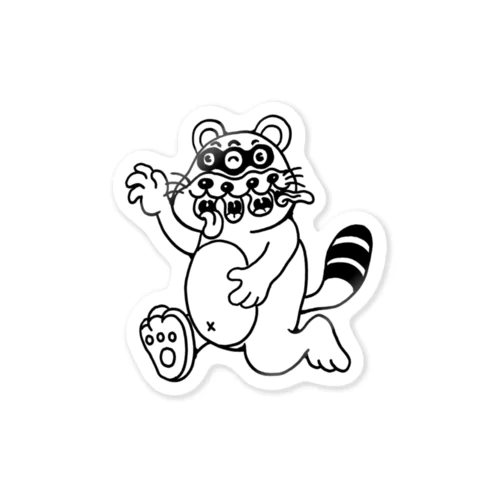 RACCOONDOOOGステッカー Sticker