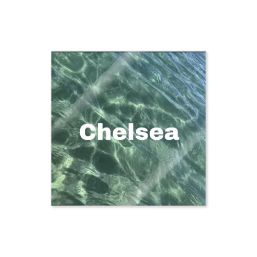 波波Chelsea ステッカー