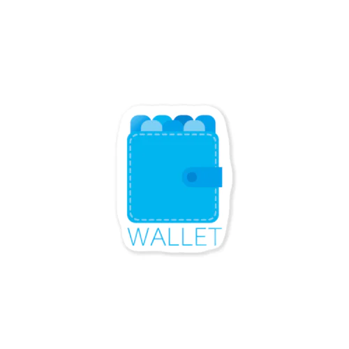 WALLET ステッカー