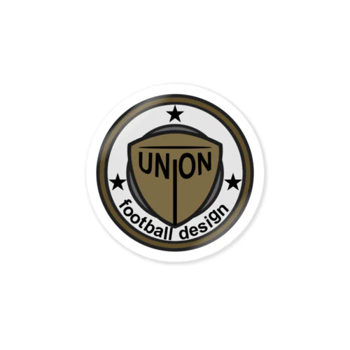 union football design Sticker