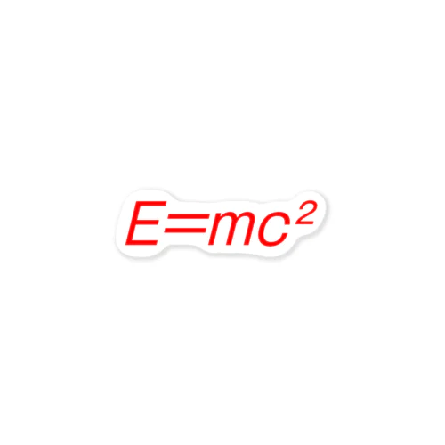 Dr.STONE　E=mc² Sticker