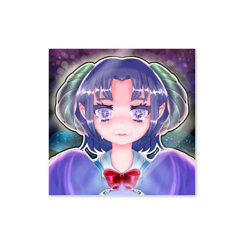 なきむしあくまちゃん Sticker