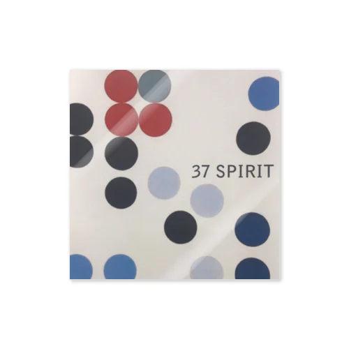 我らが 37SPIRIT！ ステッカー