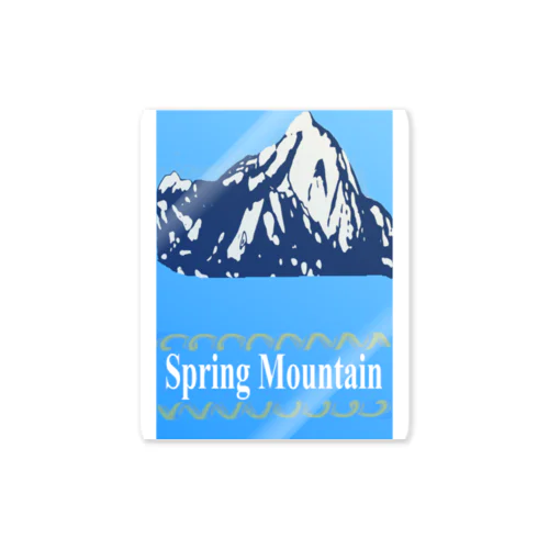 Spring Mountain ステッカー