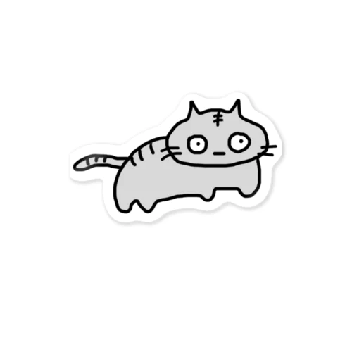 トラ猫の銀次 Sticker