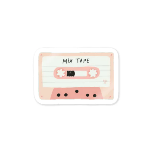 MIX TAPE Sticker