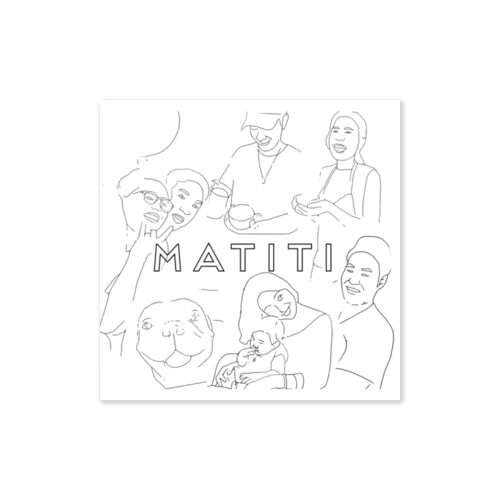 Matiti2 ステッカー