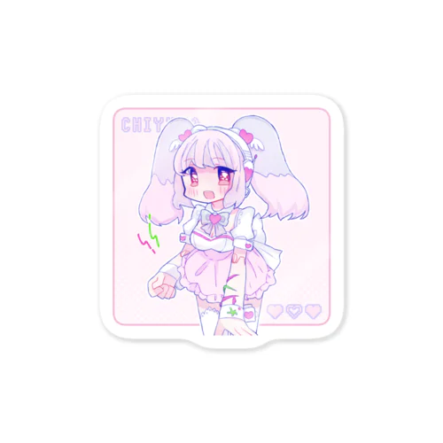 ちゆな2018 Sticker