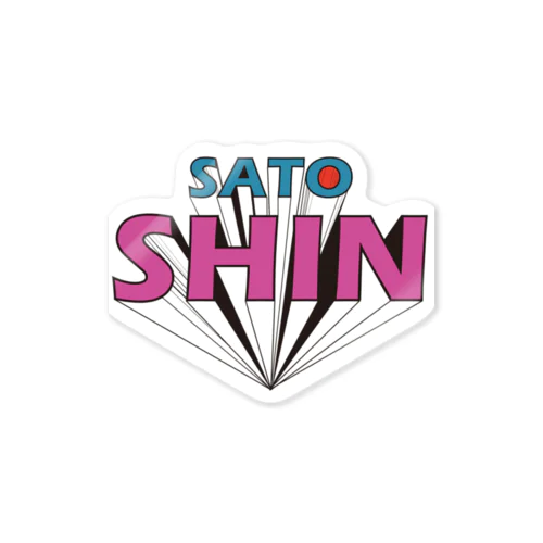 SATO SHIN ステッカー