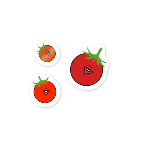 トリプルトマト Sticker