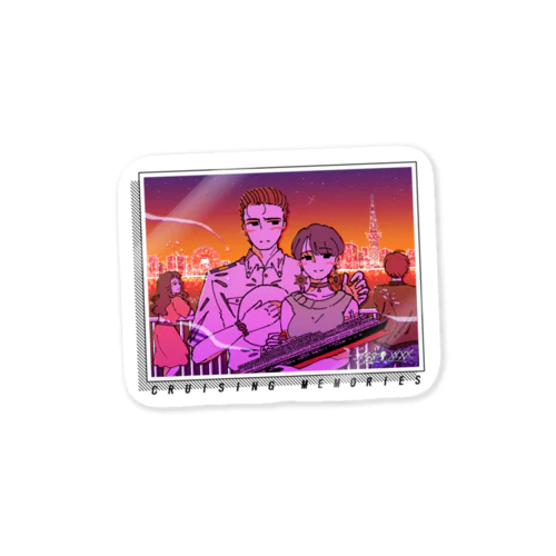 CRUISING MEMORIES Sticker