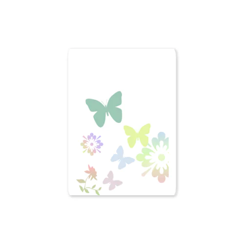花蝶（パステル） Sticker