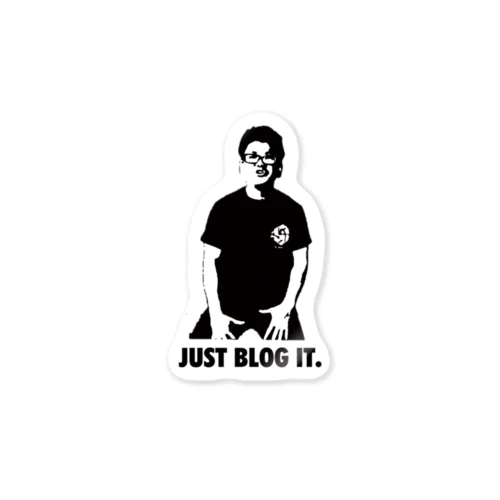 JUST BLOG IT. ステッカー