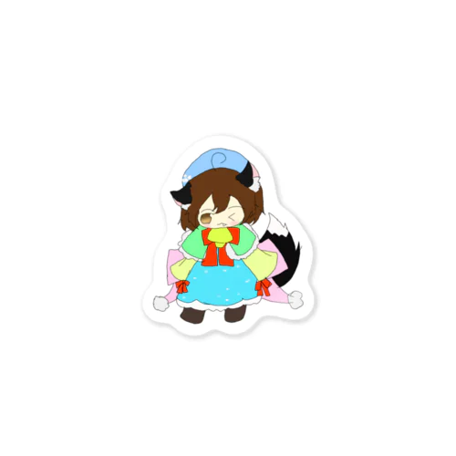 狐娘の柚葵羽ちゃん Sticker