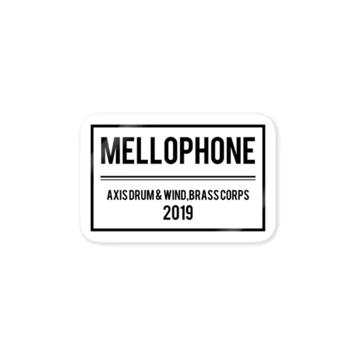 AXIS MELLOPHONE[2019] ステッカー