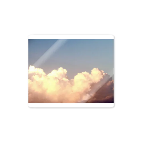 summer clouds Sticker