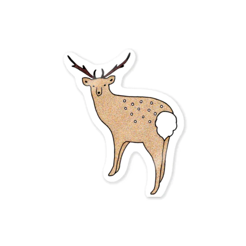 エゾシカさん Sticker