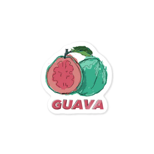 GUAVA 01 ステッカー