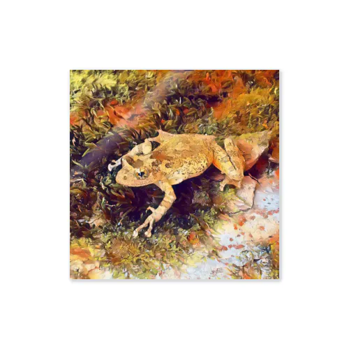 Fantastic Frog -Autumn Version- ステッカー