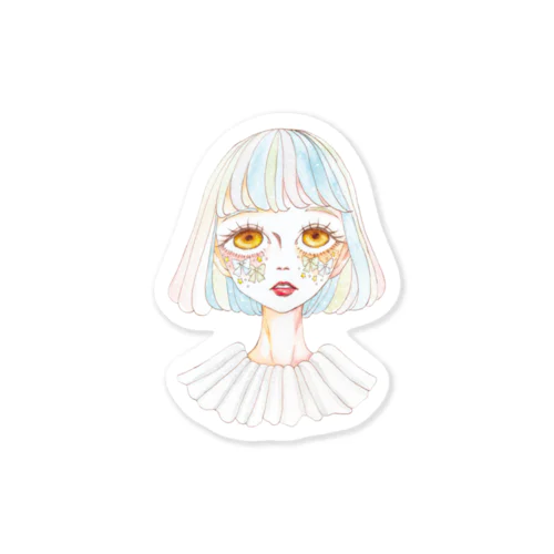 lucky girl Sticker