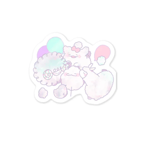 Cotton candy Babies ステッカー