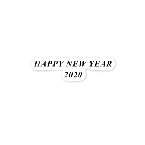 HAPPY NEW YEAR 2020 Sticker