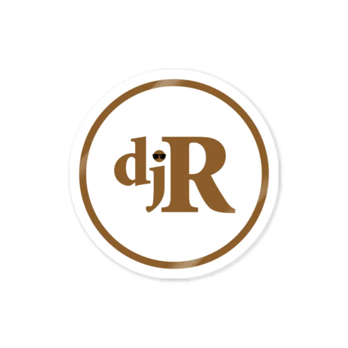 djR Gold Sticker