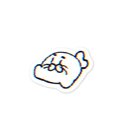 手を繋ぎたいアザラシくん Sticker