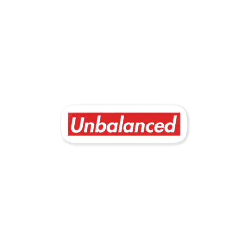 【会計監査】Unbalanced(貸借不一致)グッズ Sticker