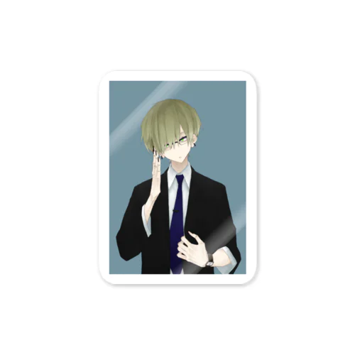 眼鏡男子 Sticker