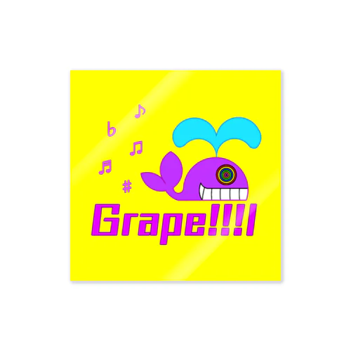 セキングアイテムver.3【Grape!!!l】 Sticker