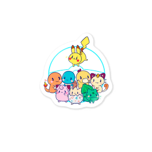 Pkecute Sticker