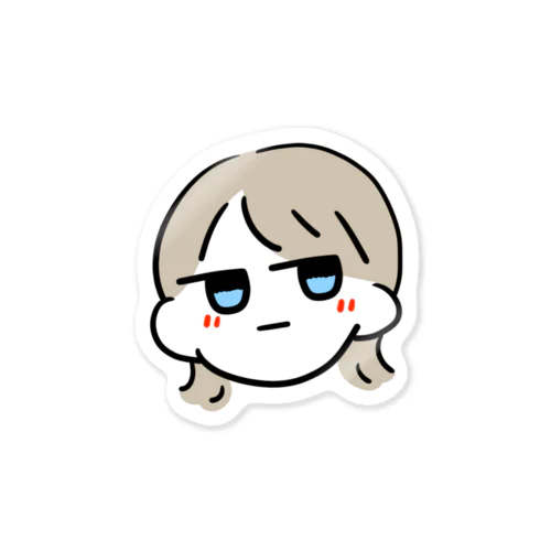 目つきが悪いよしださん Sticker