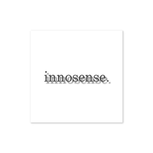 innosense. ロゴステッカー Sticker