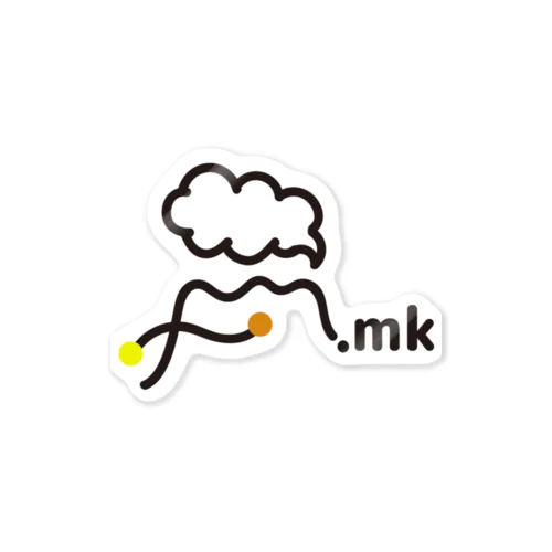 .mkパーカ Designed by はるni Sticker