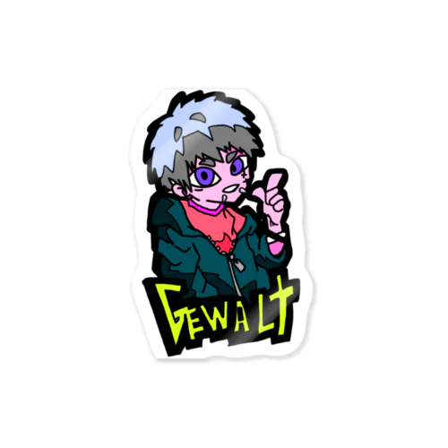 リンドウ Sticker