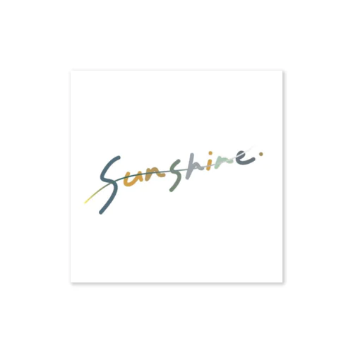 sunshine ステッカー