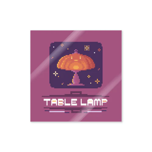 Table Lamp　4 Sticker