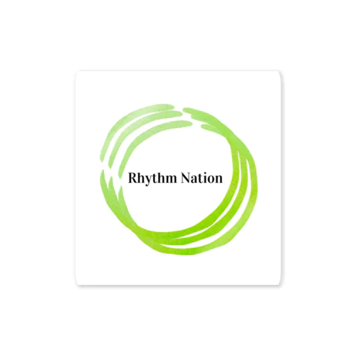 Rhythm Nation ステッカー