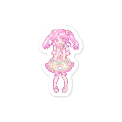 cutie ♡ アイドル　ステッカー Sticker